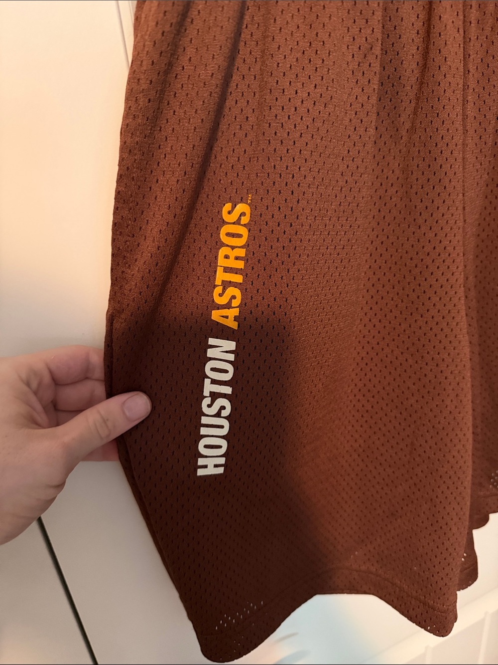 New Era Houston Astros Mesh Shorts - Picture 3 of 7
